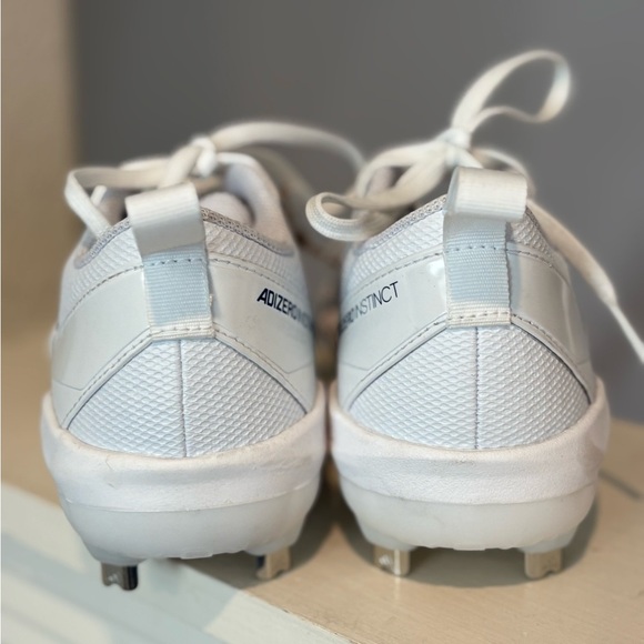 Adidas Adizero Instinct TP White Black Softball Cleats IH3468 Women's Size 5.5 - Picture 9 of 9